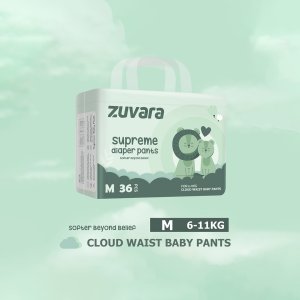 Zuvara Supreme Diaper Pant - M (Pack of 36)