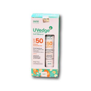 UVedge Soft Mineral SPF-50 Sunscreen Gel, 50gm