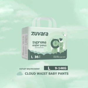 Zuvara Supreme Diaper Pant - L (Pack of 36)