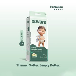 Zuvara Diaper Pant - L (Pack of 40)