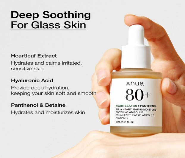 ANUA HEARTLEAF 80 SOOTHING AMPOULE 30ML