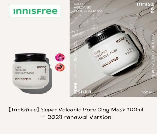 INNISFREE SUPER VOLCANIC PORE CLAY MASK 100 ML