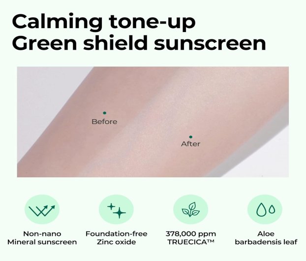 SOME BY MI TRUECICA MINERAL CALMING TONE UP SUNCREAM 50ML