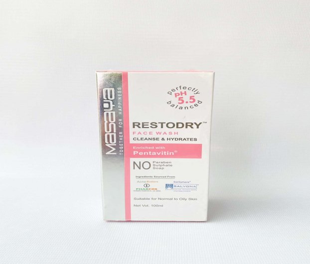 MASAYA RESTODRY FACEWASH 100ML