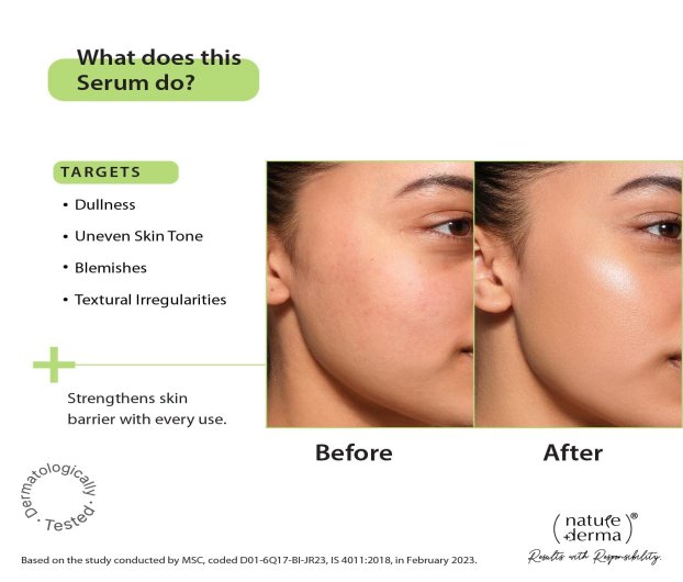 NATURE DERMA 2% ALPHA ARBUTIN FACE SERUM 30 ML
