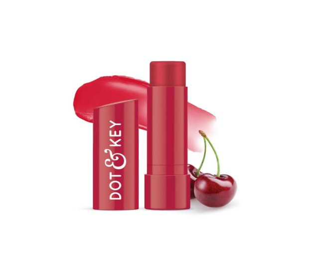 DOT & KEY SPF 50+ BARRIER REPAIR HYDRATING LIP BALM CHERRY CRIMSON 4.5 GM