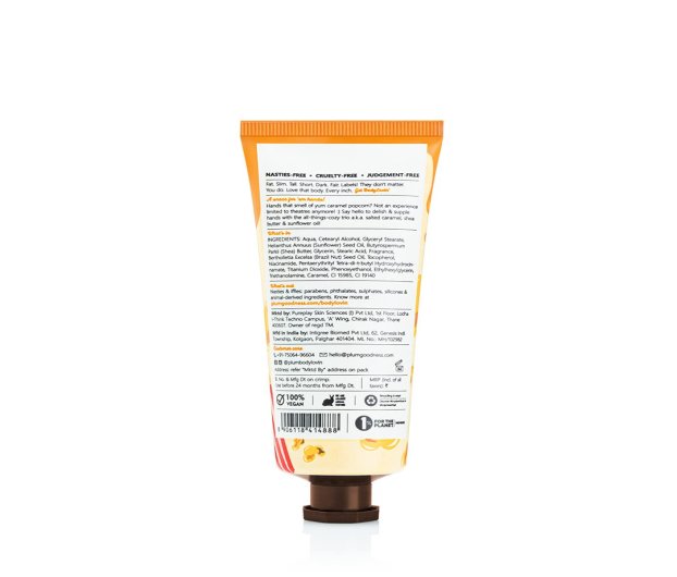 PLUM BODYLOVIN CARAMEL POPCORN HAND CREAM 50 GM