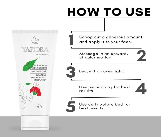 YAPISOFT YAPIDRA ACNE MOIST 50 GM