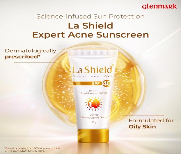LA Shield Sunscreen SPF 40 Gel 60gm