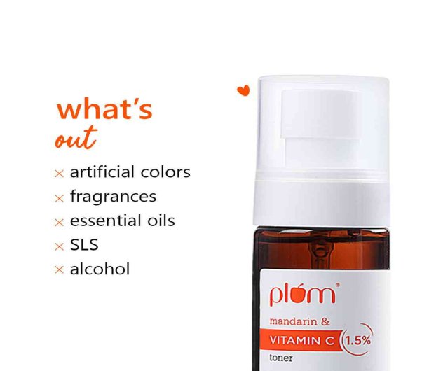 PLUM MANDARIN & VITAMIN C 1.5% TONER 100ML