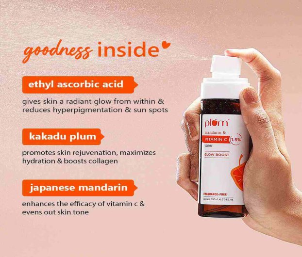 PLUM MANDARIN & VITAMIN C 1.5% TONER 100ML