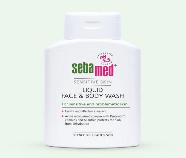 SEBAMED LIQUID FACE & BODY WASH 200ML