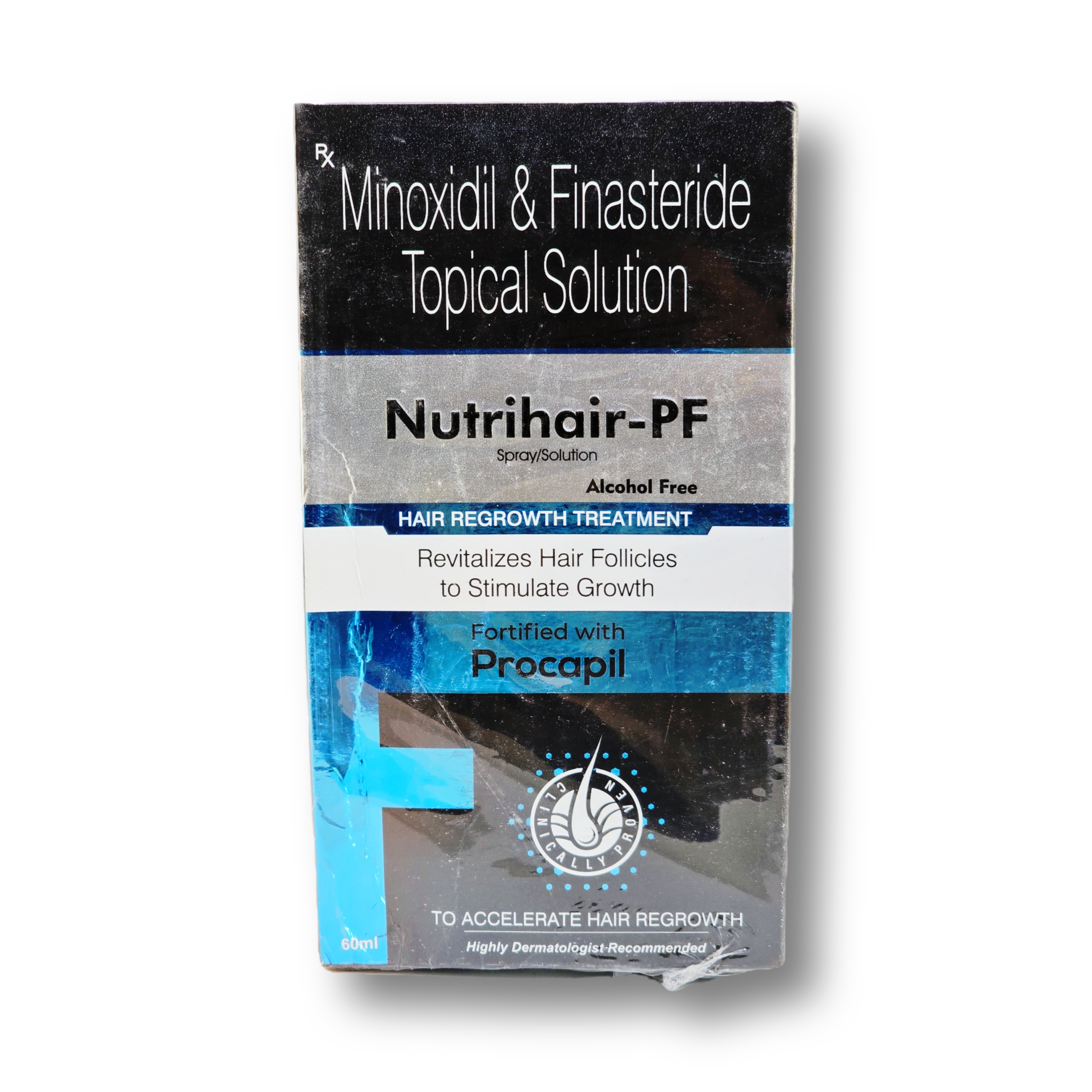 Nutrihair PF Minoxidil & Finasteride Topical Solution - 60ml