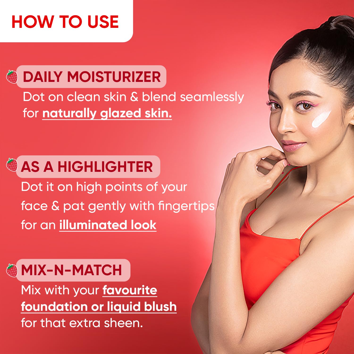 DOT & KEY STRAWBERRY DEW IN THE SPOTLIGHT STROBE CREAM 30 ML