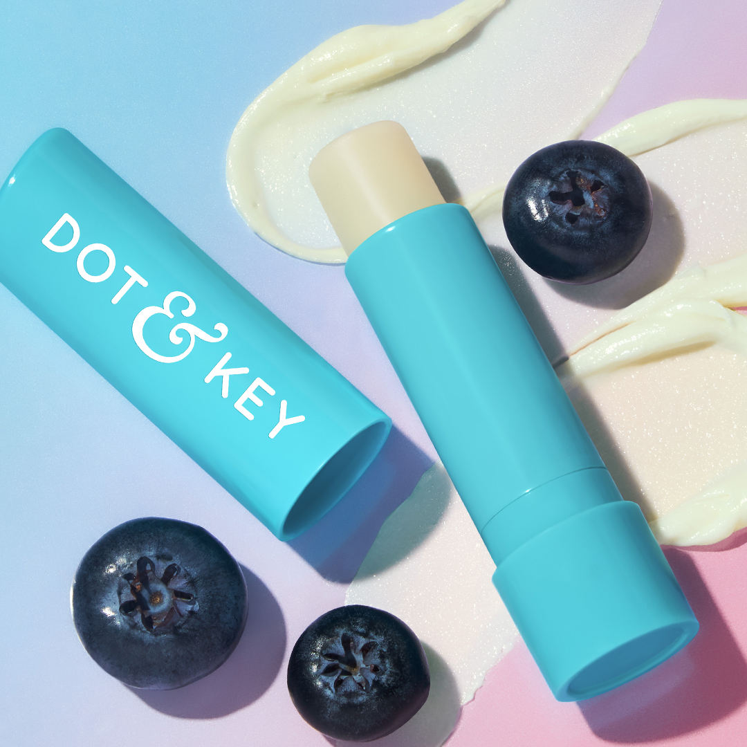 DOT & KEY BARRIER REPAIR HYDRATING LIP BALM SPF 50 PA+++ - BLUEBERRY BLISS 4.5 GM