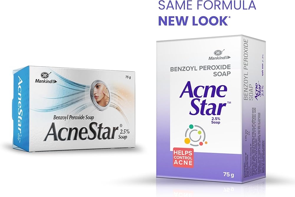 ACNESTAR SOAP 2.5% 75G
