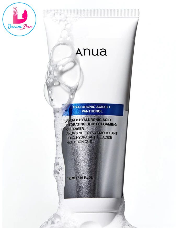 ANUA 8 HYALURONIC ACID MOISTURIZING GENTLE GEL CLEANSER 150ML