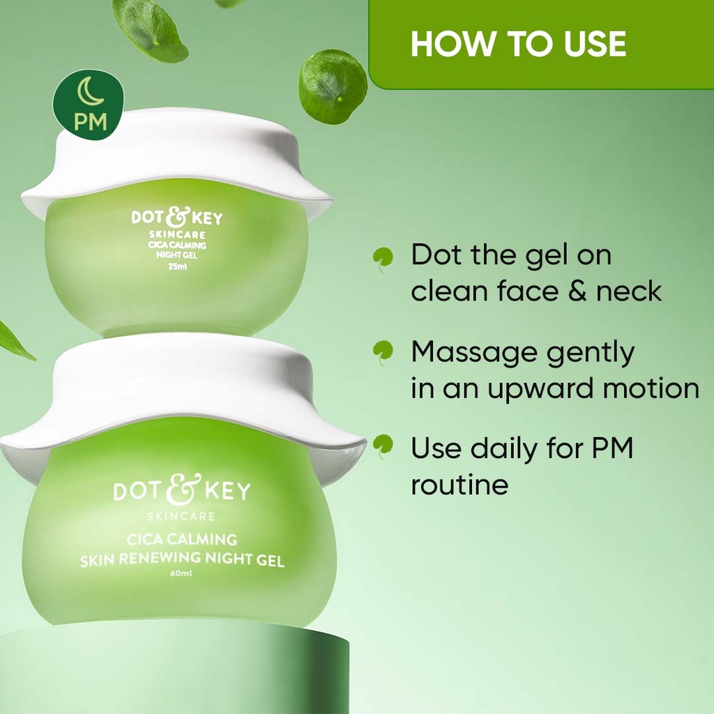 DOT & KEY CICA NIGHT GEL 60 ML