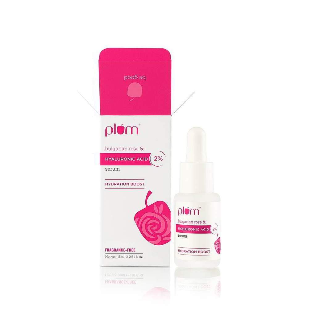 PLUM BULGARIAN ROSE & 2% HYALURONIC ACID SERUM 15 ML
