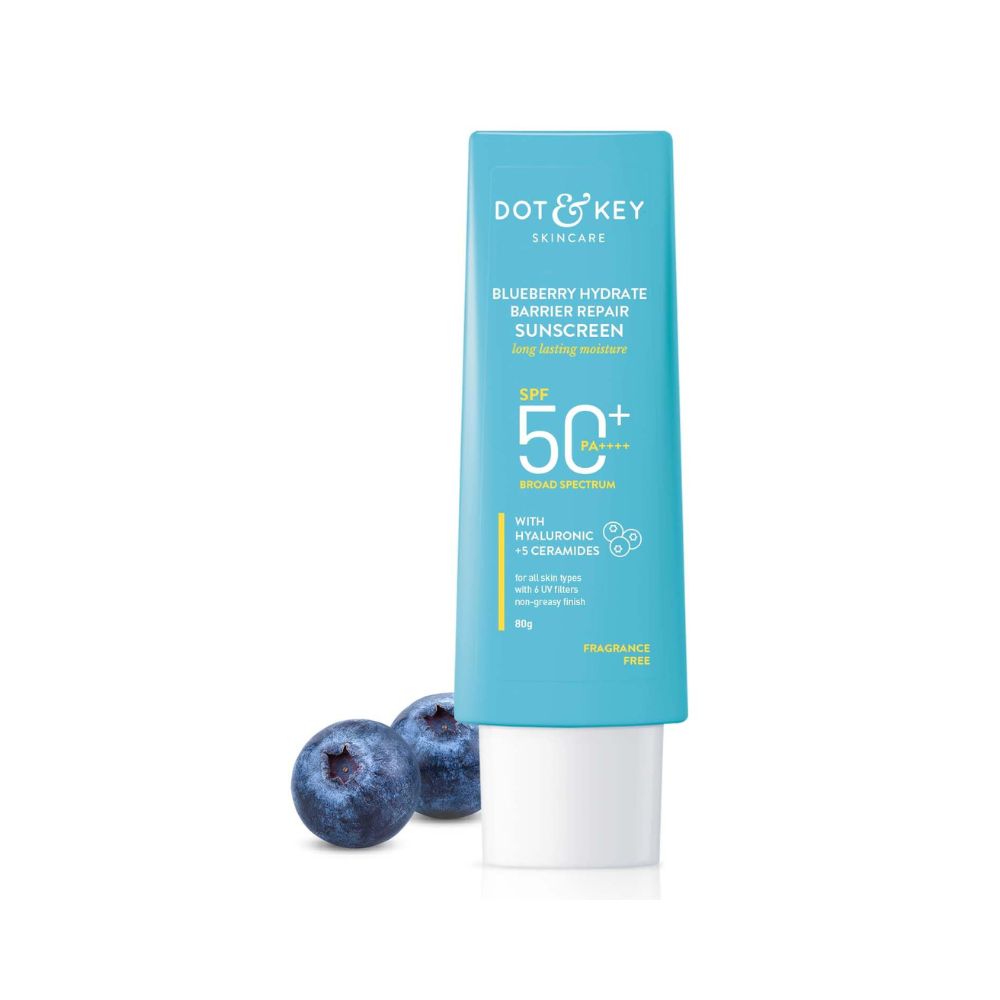 DOT & KEY BLUEBERRY HYDRATE REPAIR SUNSCREEN SPF 50+ PA ++++ 80 GM