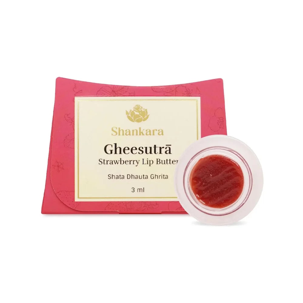 Ghee Sutra Strawberry Lip Butter - 3ml
