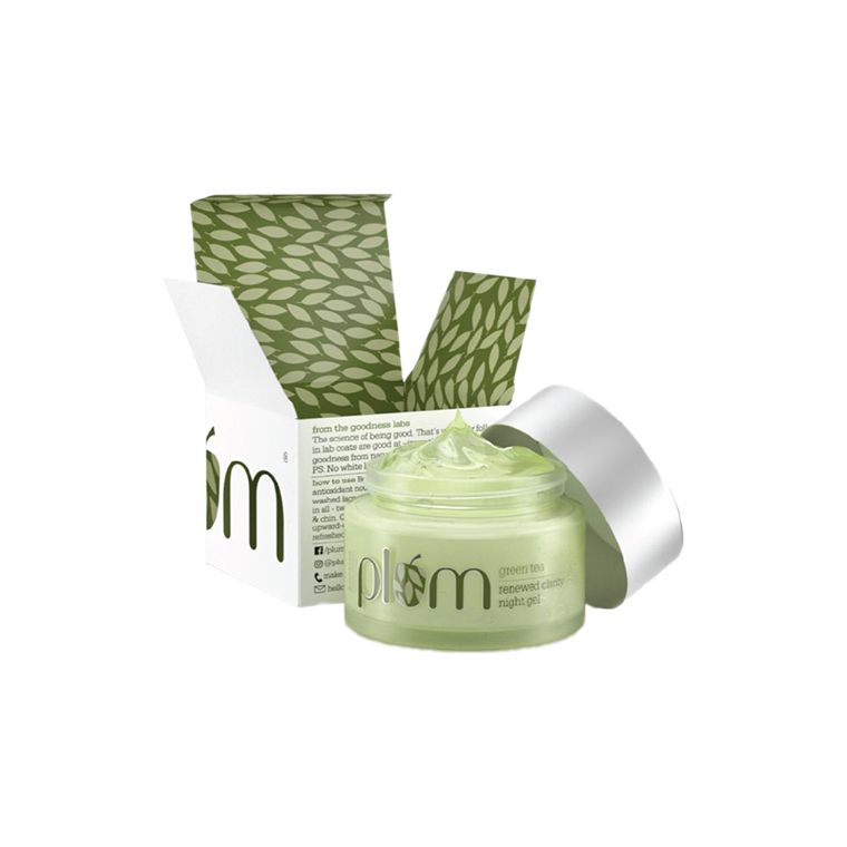 PLUM GREEN TEA RENEWED CLARITY NIGHT GEL - 50ML 