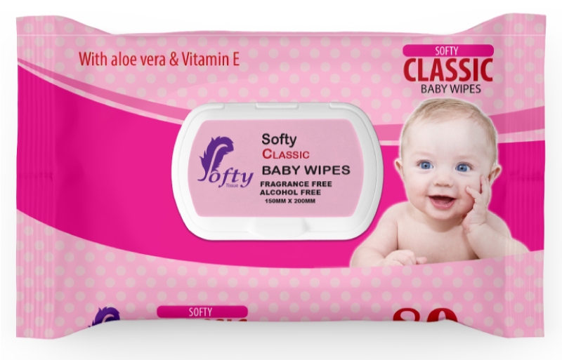 Softy Classic Baby Wipes