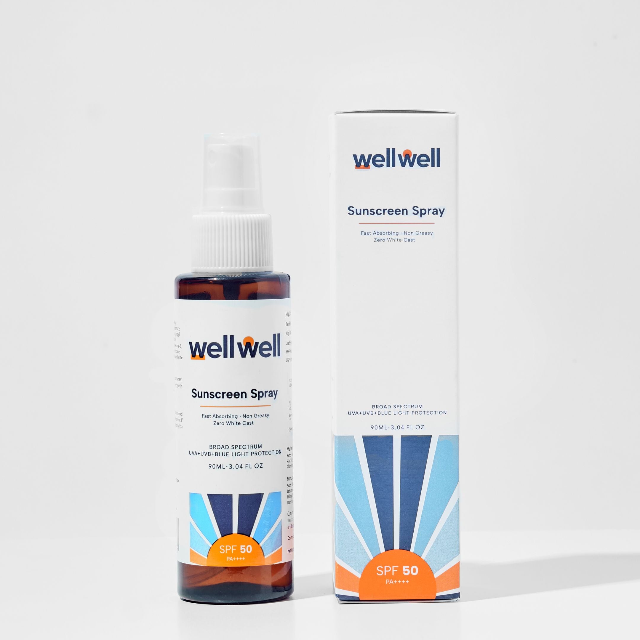 WELL WELL SUNSCREEN SPARAY SPF 50 90ML