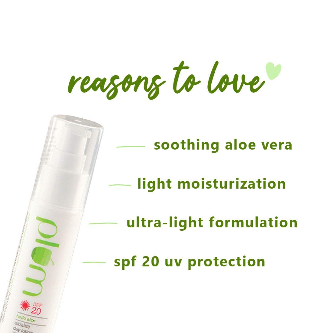 PLUM HELLO ALOE ULTRA LITE DAY LOTION SPF 20 PA + 50 ML