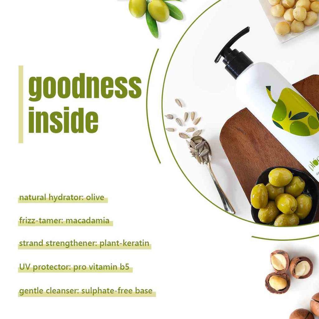 PLUM OLIVE & MACADAMIA HEALTHY HYDRATION SHAMPOO 300 ML 