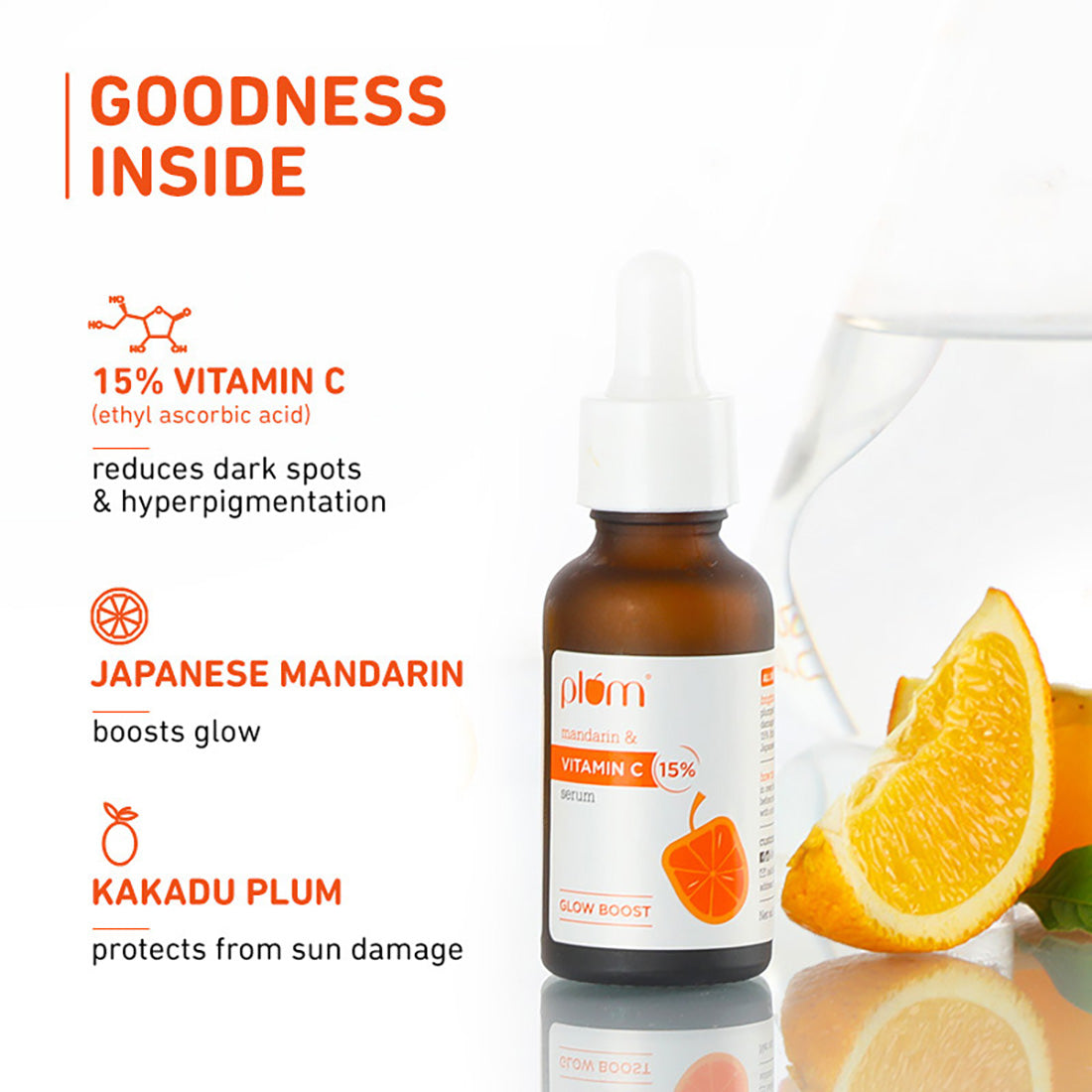 PLUM MANDARIN & VITAMIN C SERUM 30 ML