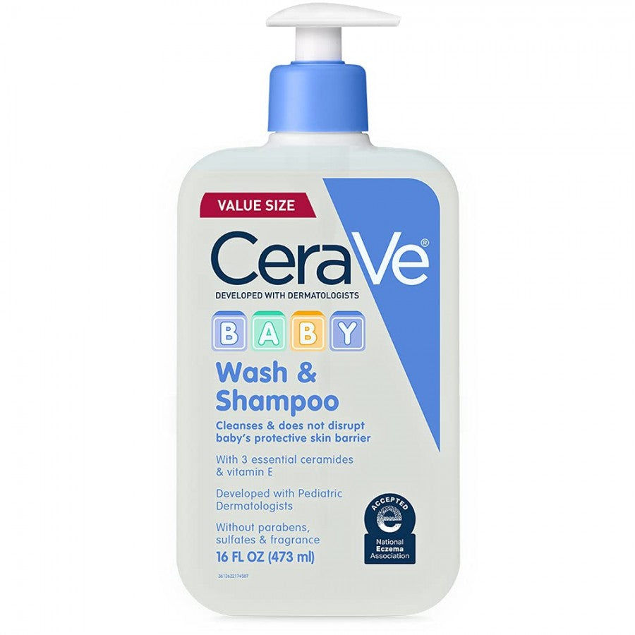 Cerave Baby Wash and Shampoo 473 ml