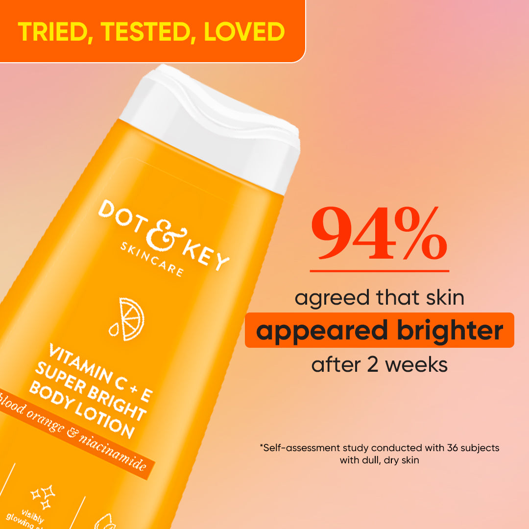 DOT & KEY VITAMIN C + E SUPER BRIGHT BODY LOTION - 250 ML