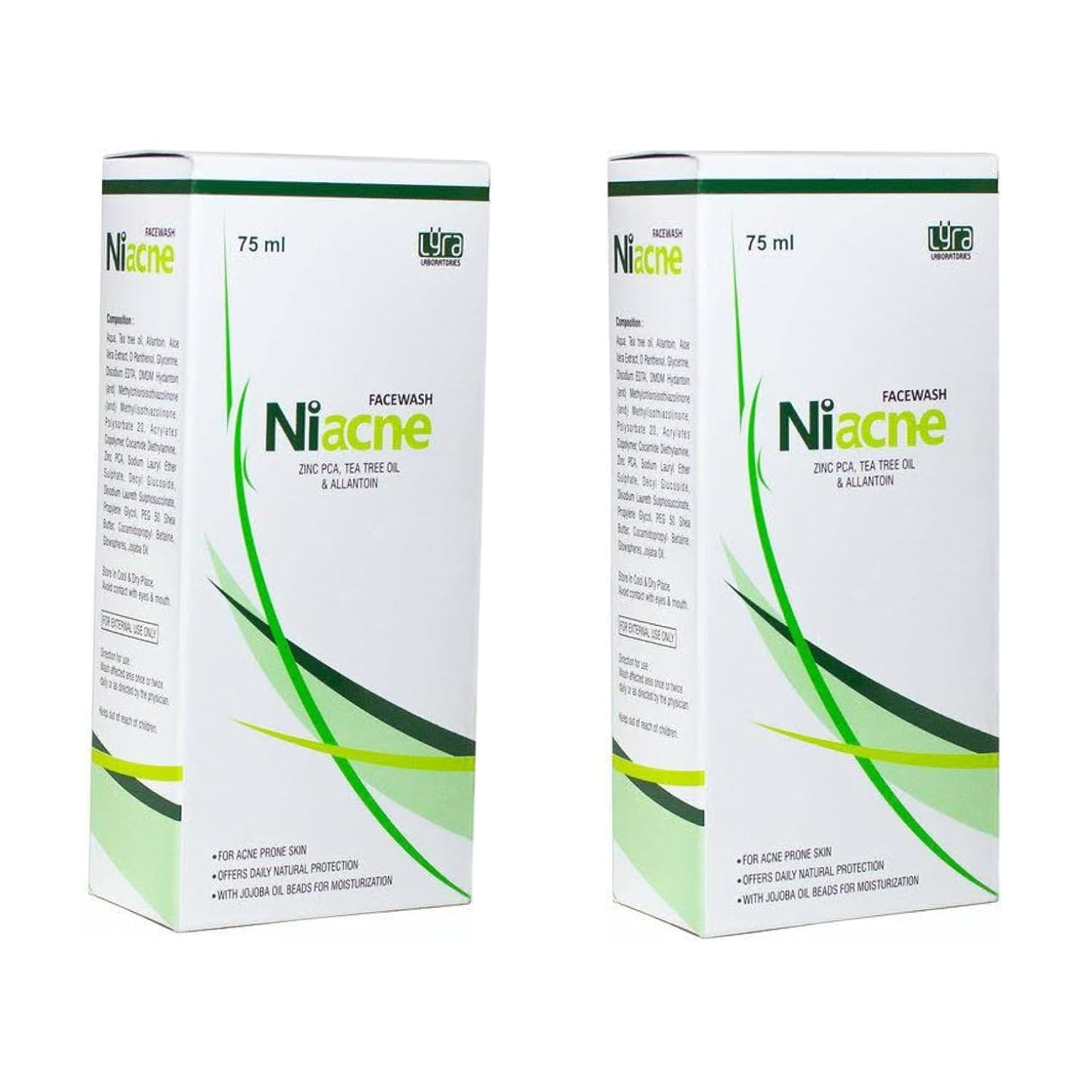NIACNE FACE WASH 75 ML