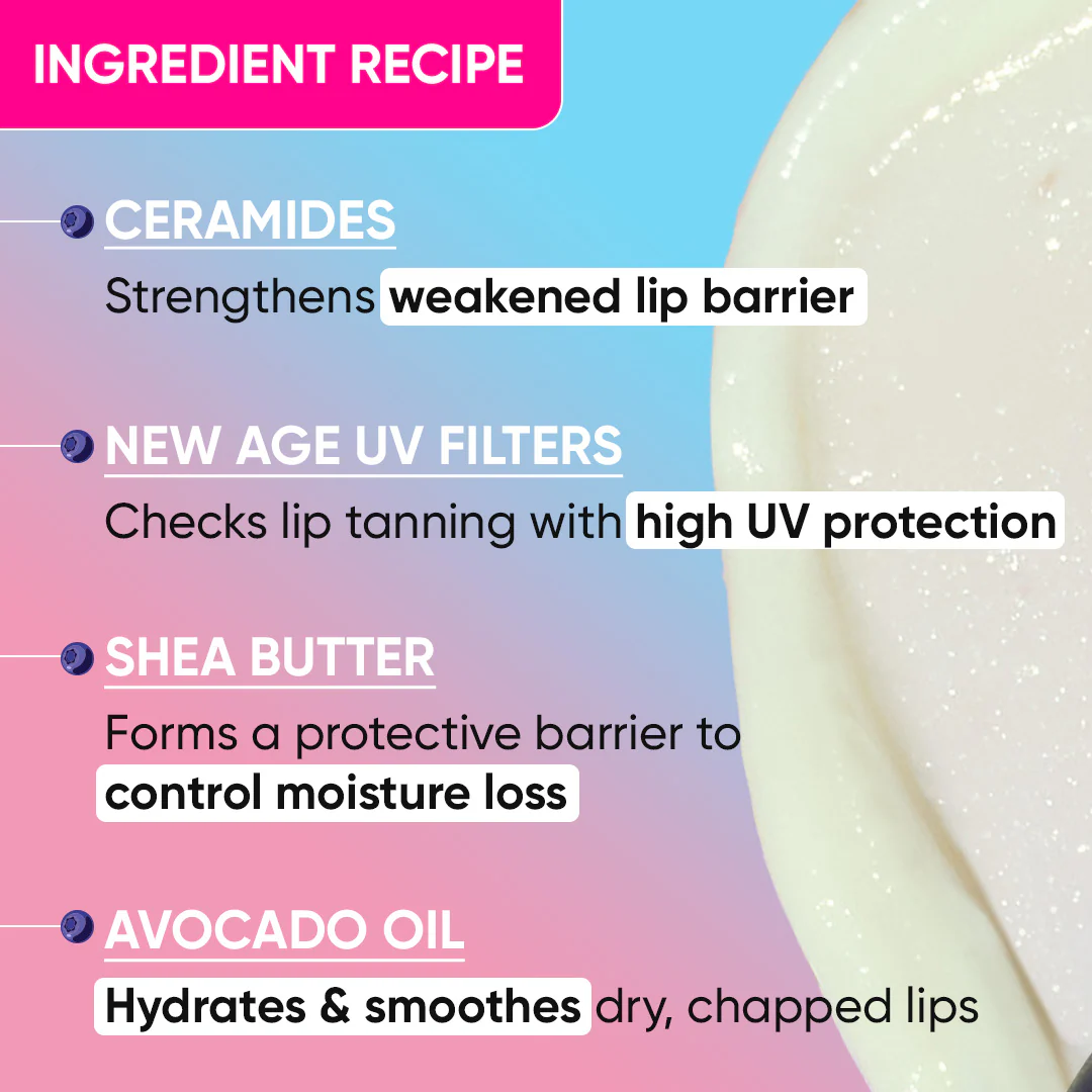 DOT & KEY BARRIER REPAIR HYDRATING LIP BALM SPF 50 PA+++ - BLUEBERRY BLISS 4.5 GM