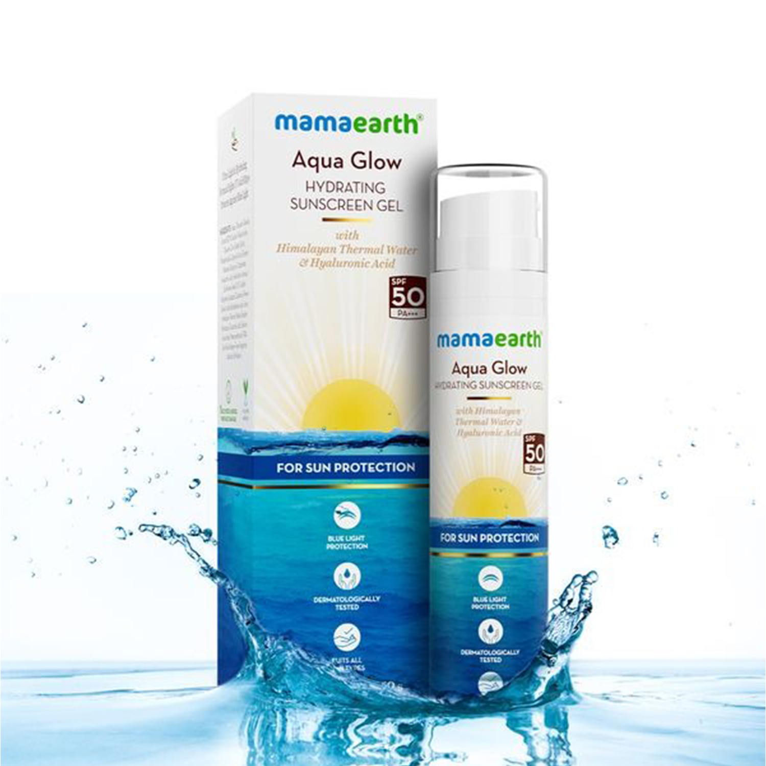 Aqua Glow Hydrating Sunscreen Gel 50+ Spf 50gm