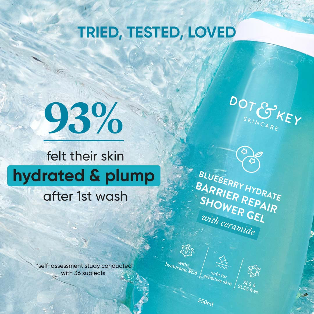 DOT & KEY HYALURONIC & CERAMIDE DAILY HYDRATING SHOWER GEL - 250 ML
