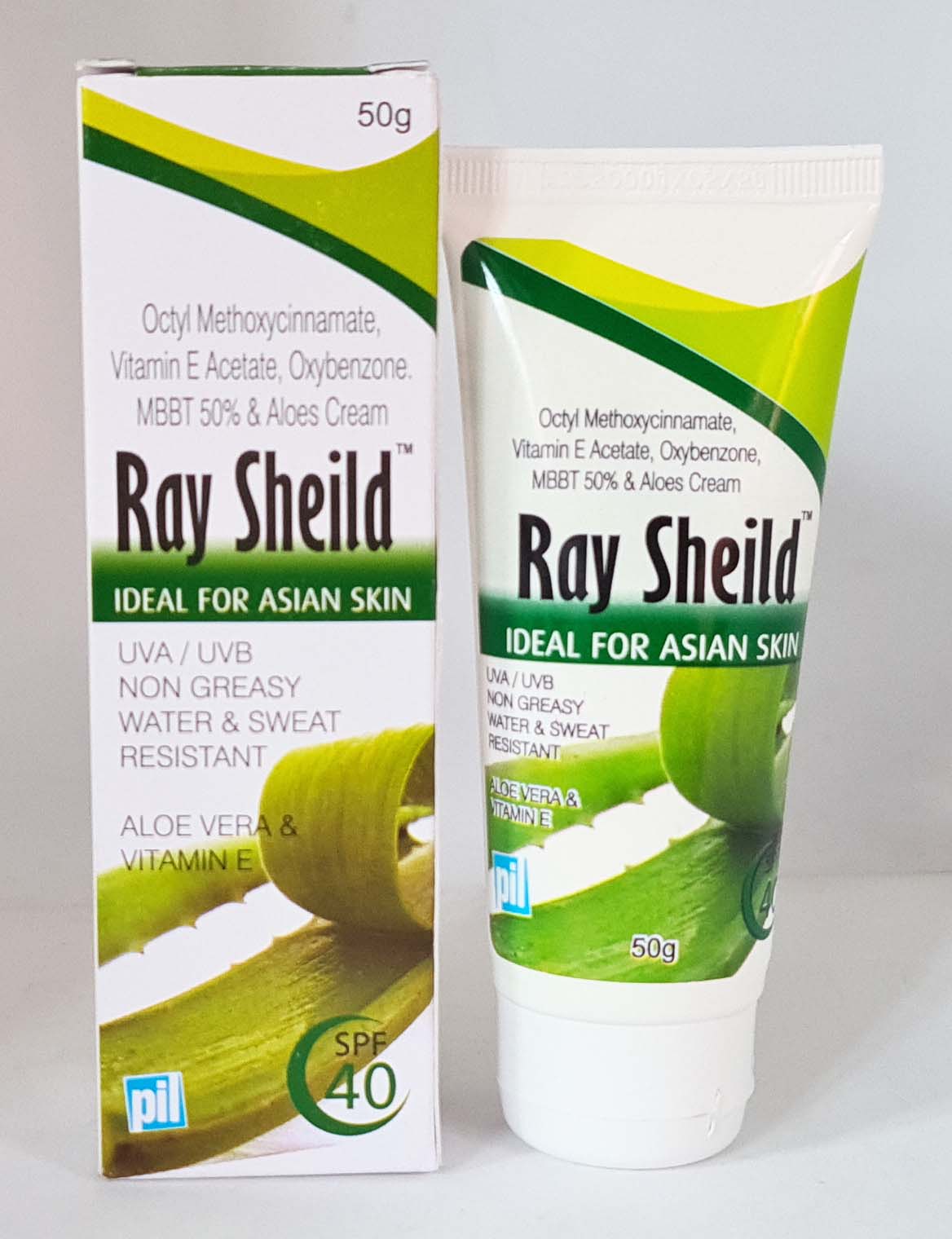 RAY SHEILD GEL SPF 40, 50GM
