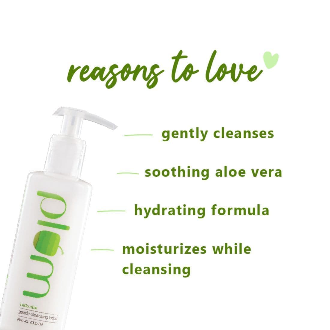 PLUM HELLO ALOE GENTLE CLEANSING LOTION 200 ML