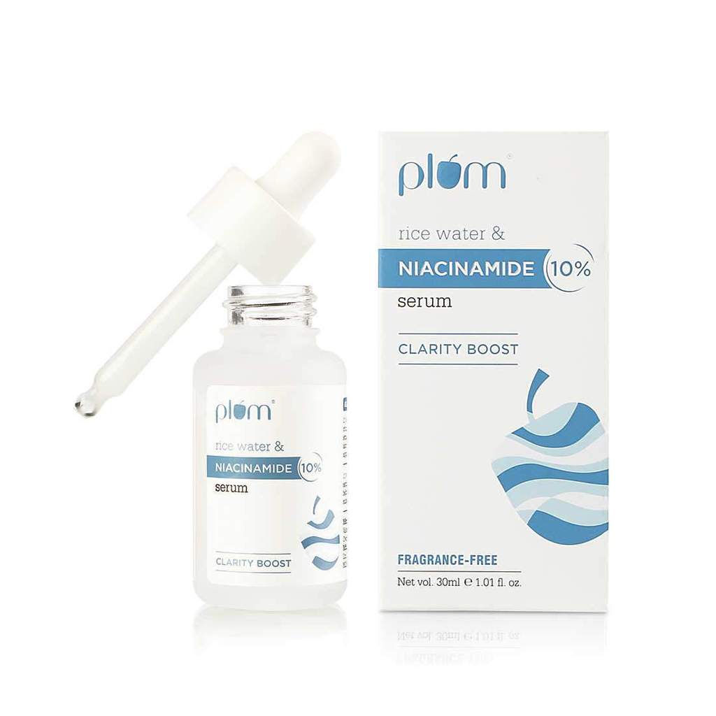 PLUM RICE WATER & 10% NIACINAMIDE SERUM 30 ML