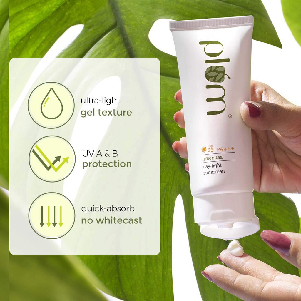 PLUM GREEN TEA DAY-LIGHT SUNSCREEN SPF 35 PA+++ 50 ML