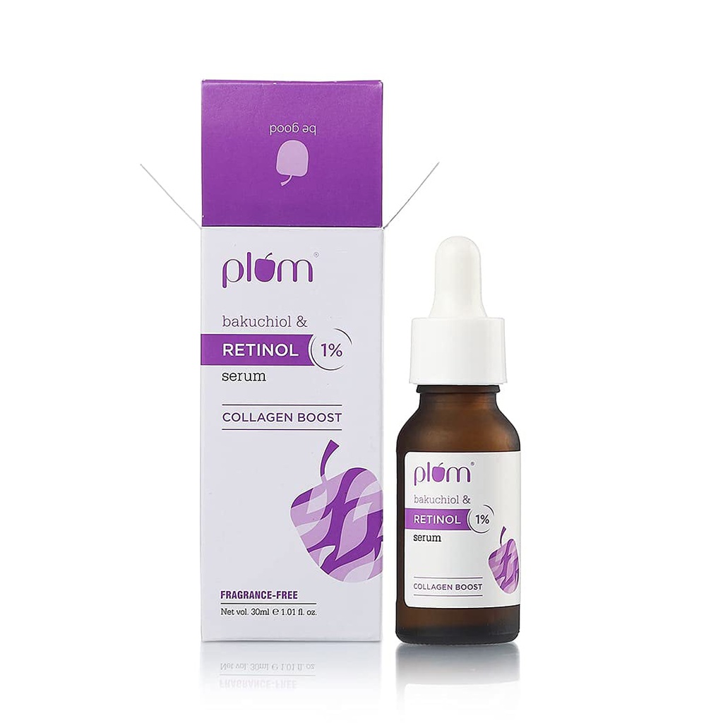 PLUM BAKUCHIOL & 1% RETINOL SERUM 30 ML