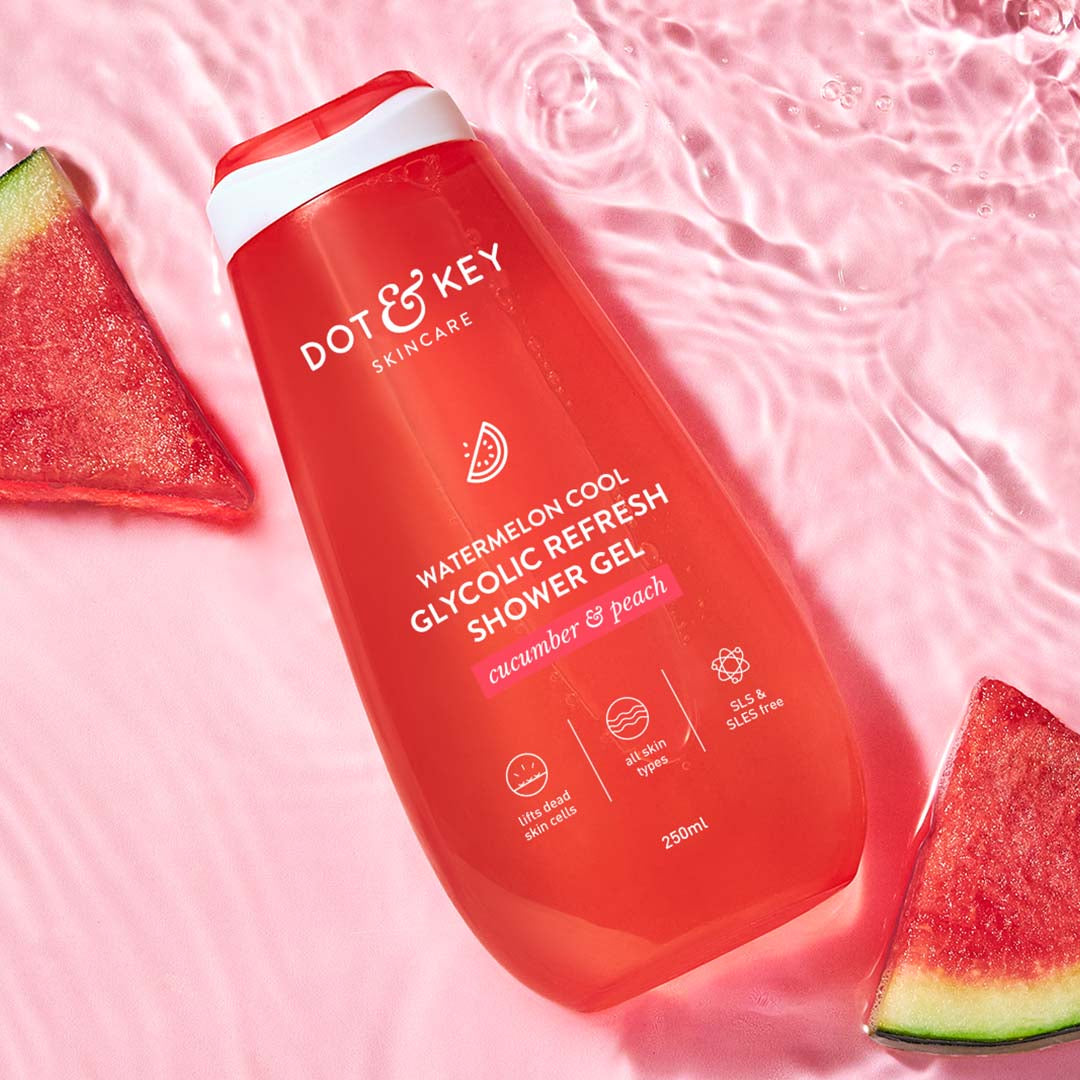DOT & KEY WATERMELON GLYCOLIC FRESH & COOL SHOWER GEL - 250 ML 