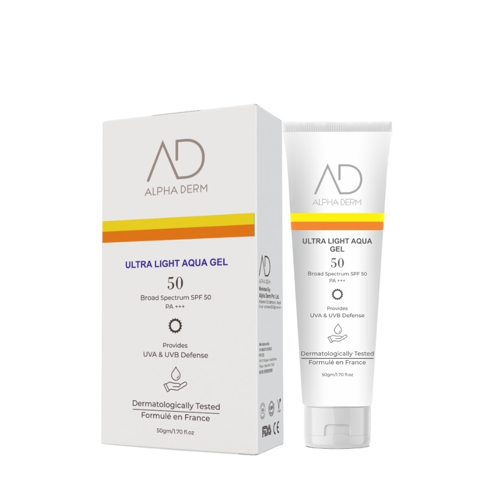 ALPHA DERM ULTRA LIGHT AQUA GEL 50GM