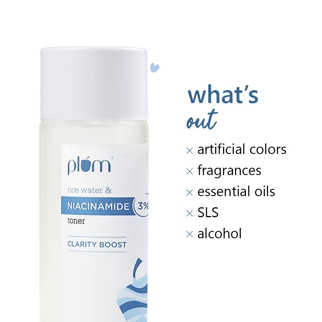 PLUM RICE WATER & 10% NIACINAMIDE 3% TONER 150 MLPLUM RICE WATER & 10% NIACINAMIDE 3% TONER 150 ML