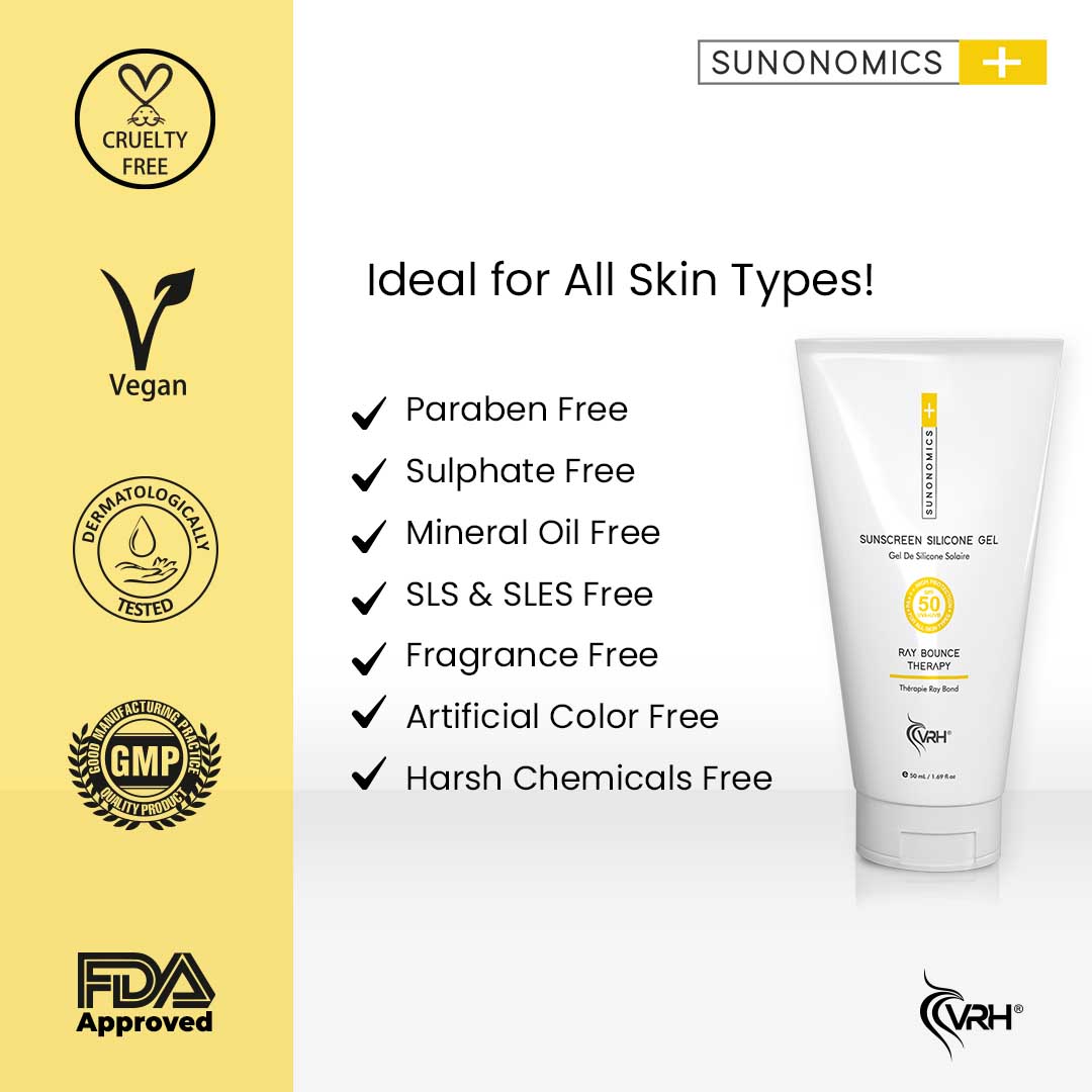 VRH SUNSCREEN SILICON GEL SPF 50, 50 ML