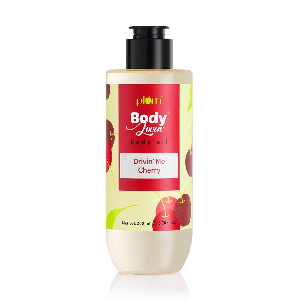 PLUM BODYLOVIN DRIVIN ME CHERRY BODY OIL 200 ML