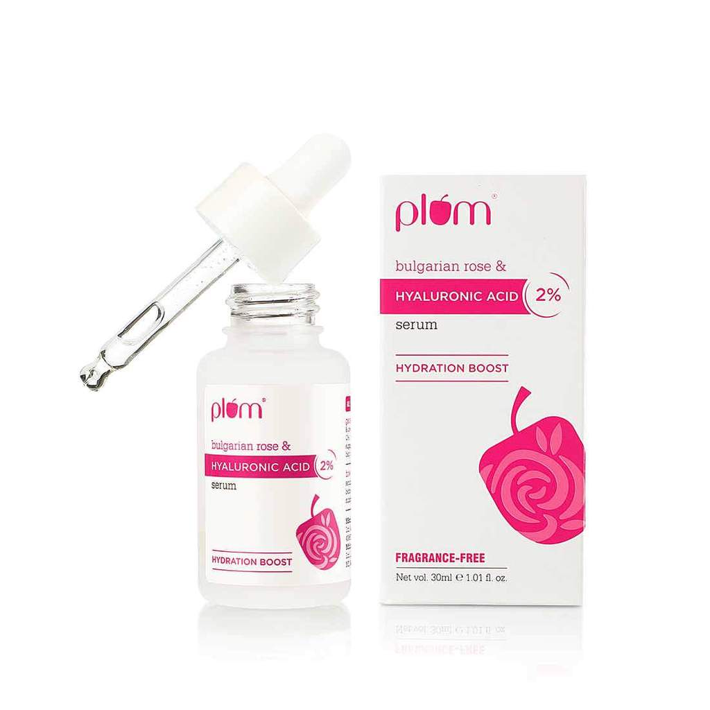 PLUM BULGARIAN ROSE & 2% HYALURONIC ACID SERUM 30 ML
