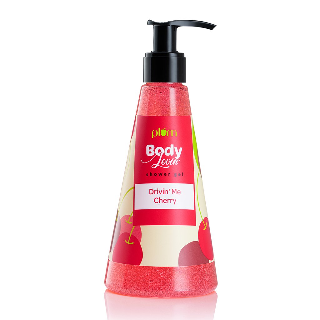 PLUM BODYLOVIN DRIVIN ME CHERRY SHOWER GEL - 240 ML