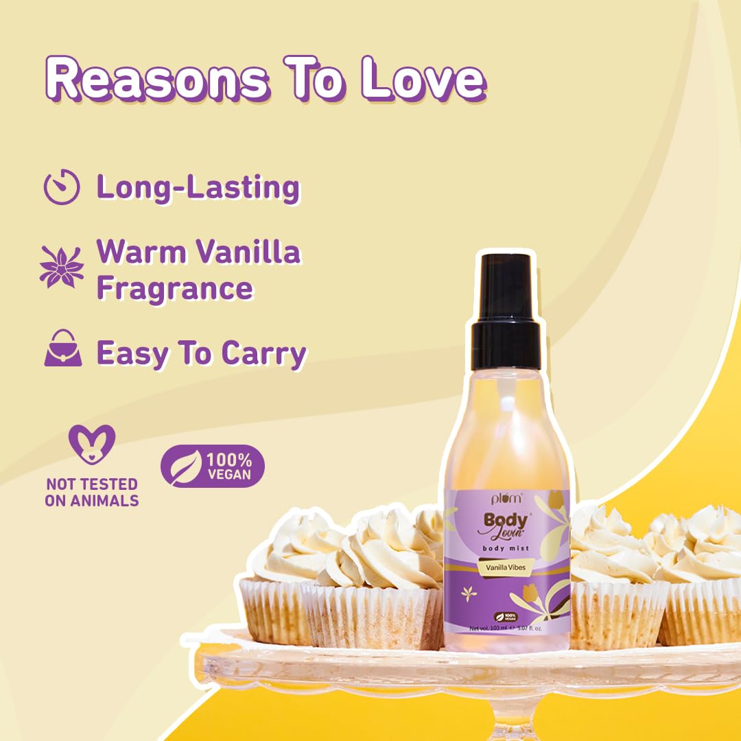 PLUM BODYLOVIN VANILLA BODY MIST - 100 ML